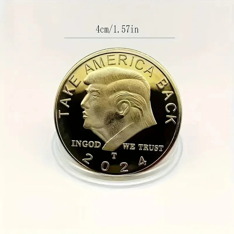 Trump 2024 Coin™ - Gold & Silver Commemorative Coin